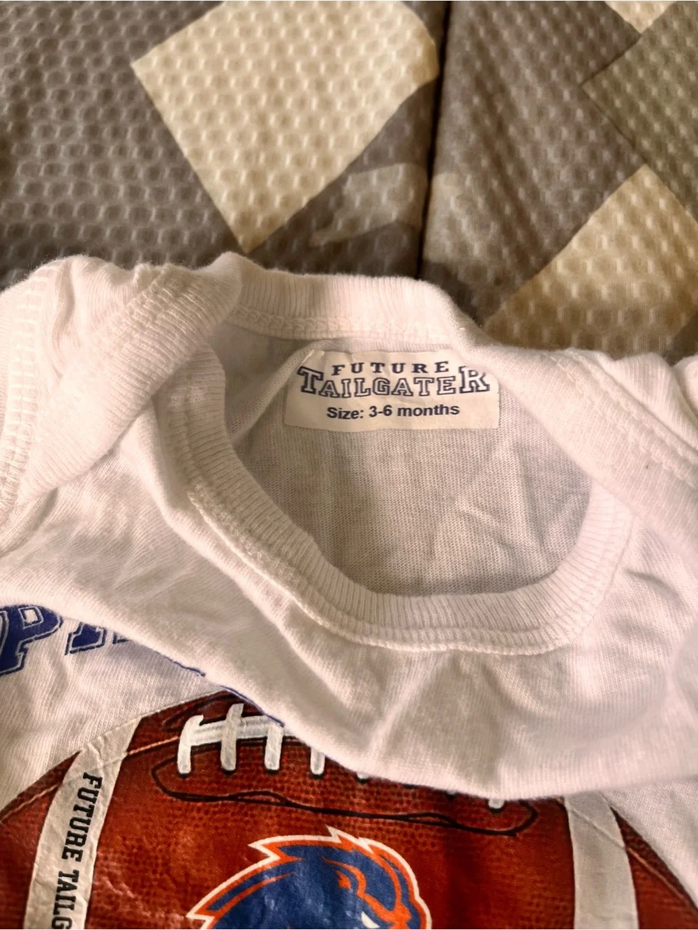 Future Tailgaters white baby